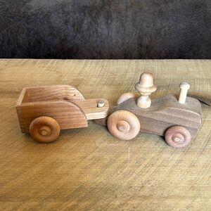 North Star Toys Wooden Tractor